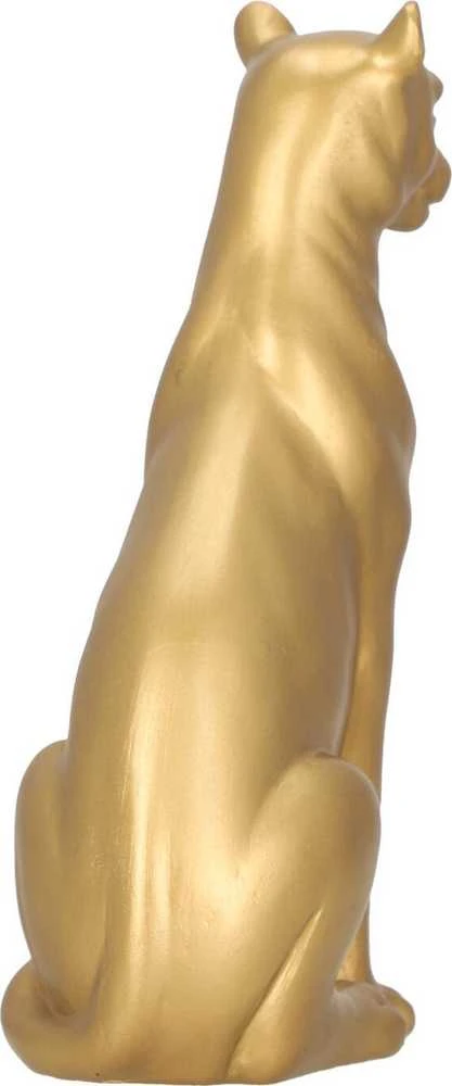 Atmosphera Złota figurka pantera, polyresin, aukštis 23 cm