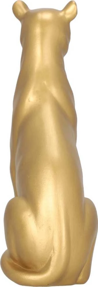 Atmosphera Złota figurka pantera, polyresin, aukštis 23 cm