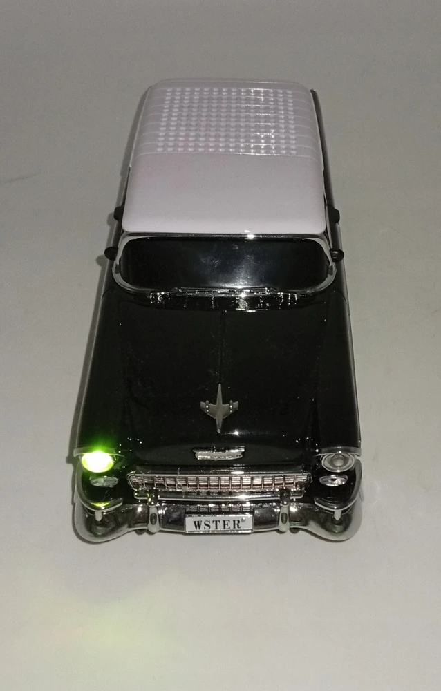 Garsiakalbis Atmosphere RETRO WS-1955 Juodas (LXWS1955B)