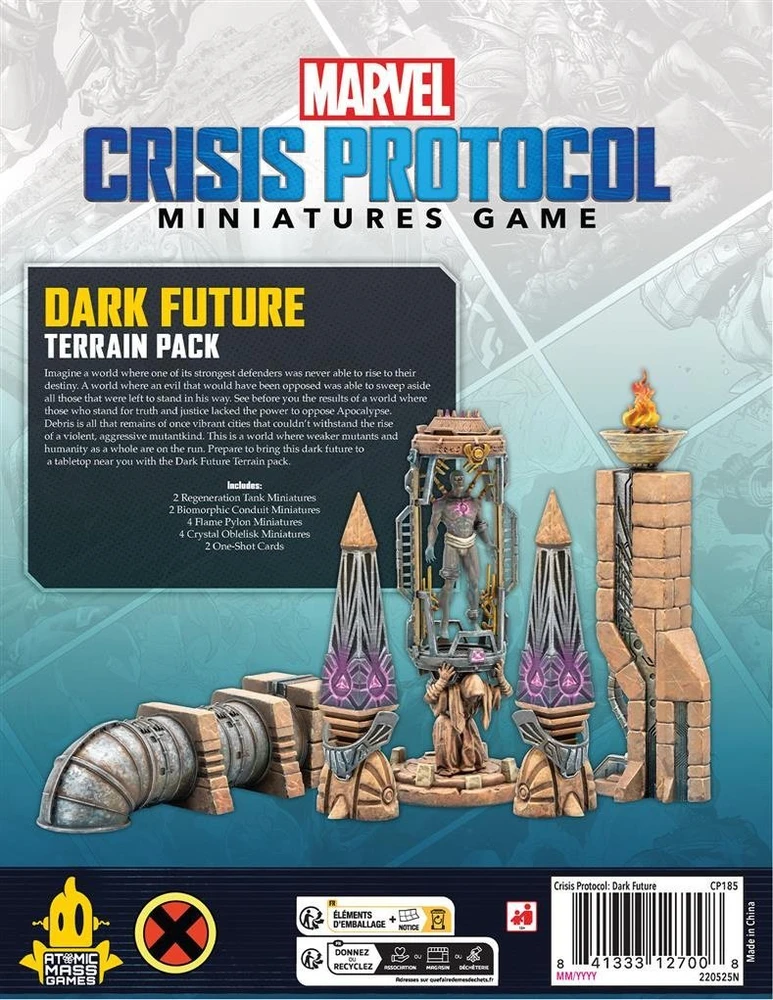 Atomic Mass Games Marvel: Crisis Protocol – Dark Future Terrain Pack