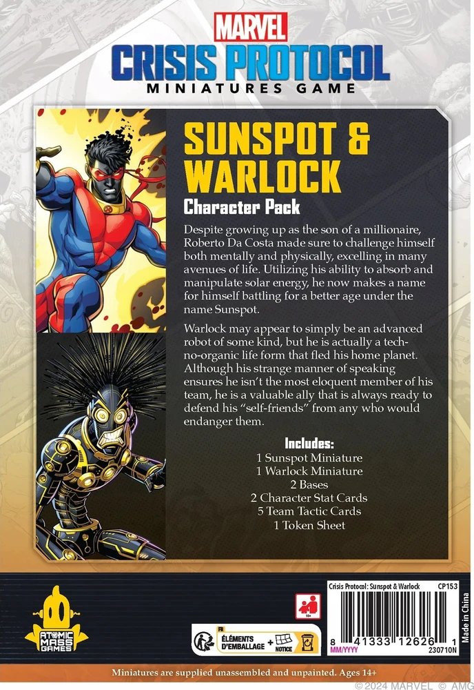 Atomic Mass Games Marvel: Krizės protokolas – Saulės dėmė ir burtininkas