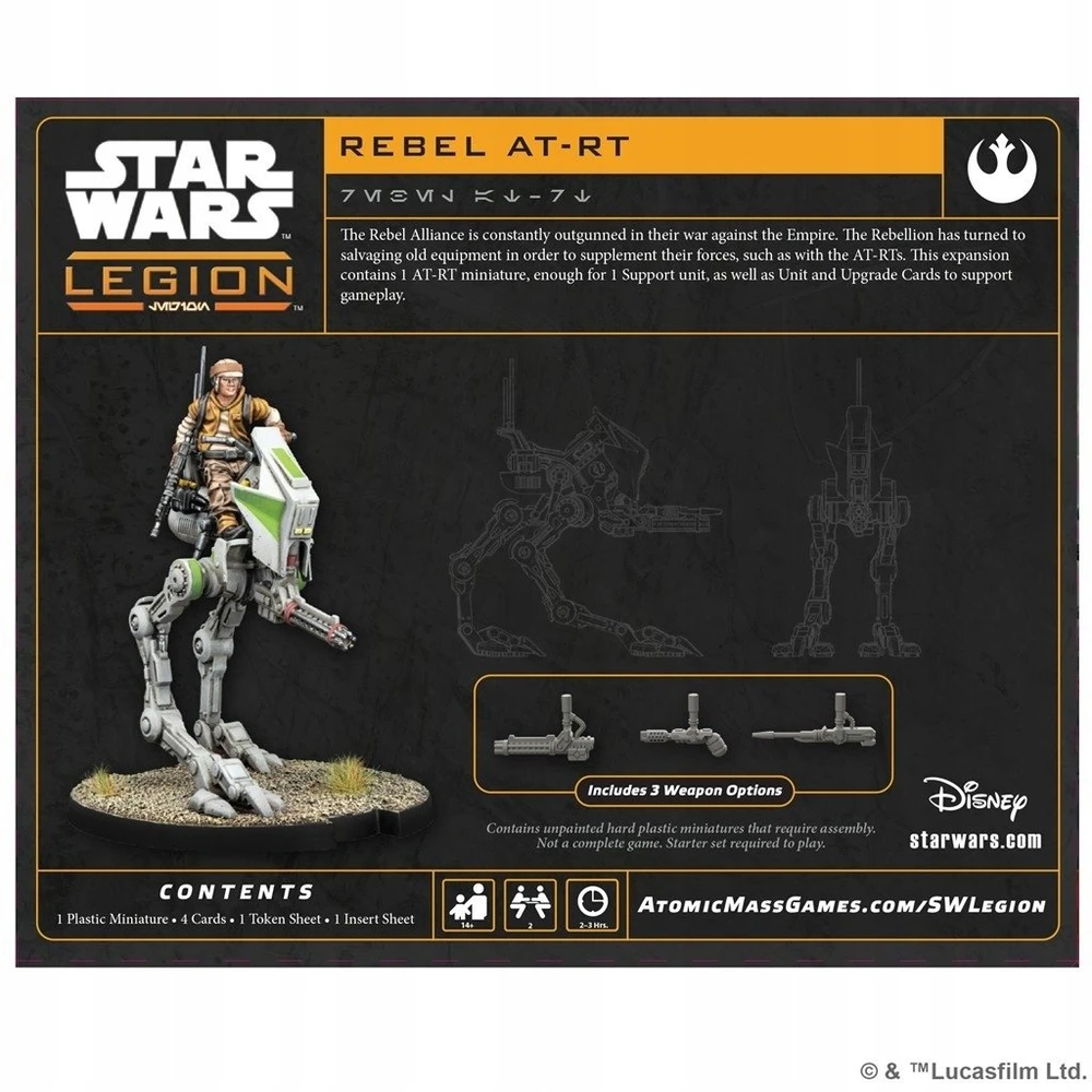 Atomic Mass Games Star Wars: Legion 2.0 – Sukilėlių AT-RT (2028473)