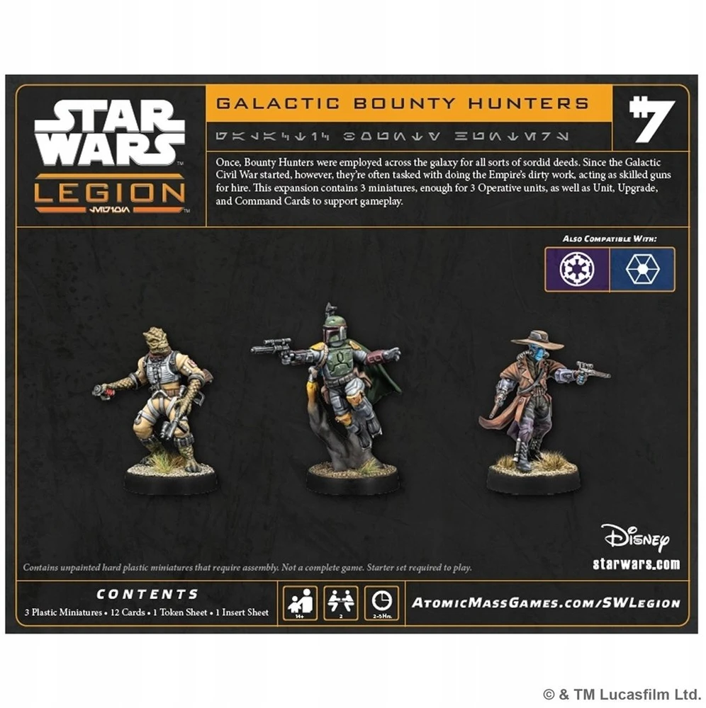 Atomic Mass Games Star Wars: Legion 2.0 – Galaktikos galvų medžiotojai (2028470)