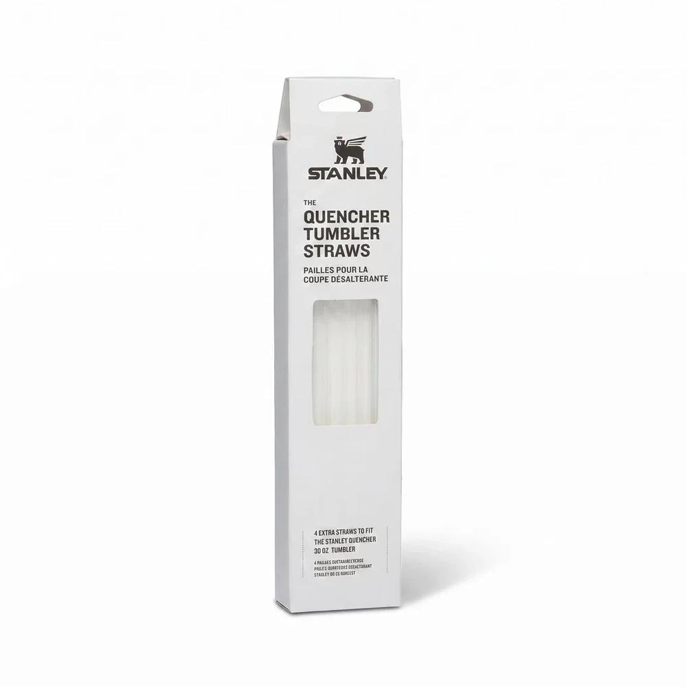 Atsarginiai šiaudeliai Stanley Quencher H2.O FlowState™ 0,89 L - permatomi, 4 vnt.