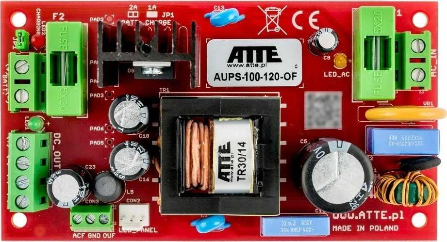 BUFERINIS IMPULSINIS MAITINIMO ADAPTERIS AUPS-100-120-OF ATTE