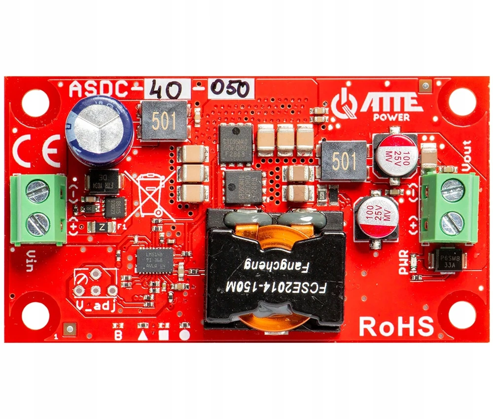 ASDC-40-050-OF DC/DC ATTE KEITIKLIO MODULIS