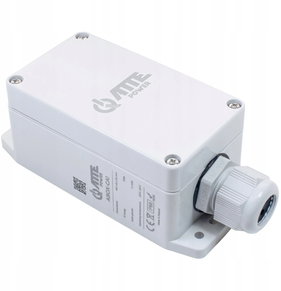 TELETECHNINIS KORPUSAS ABOX-CA1 164 x 66 x 55 mm ATTE
