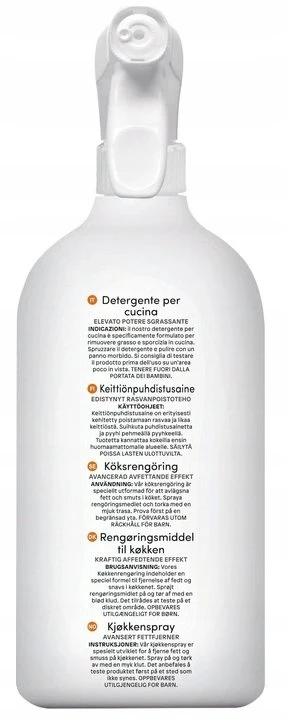 Attitude NATURE*+ Virtuvės valymo skystis su citrusų kvapu 800 ml