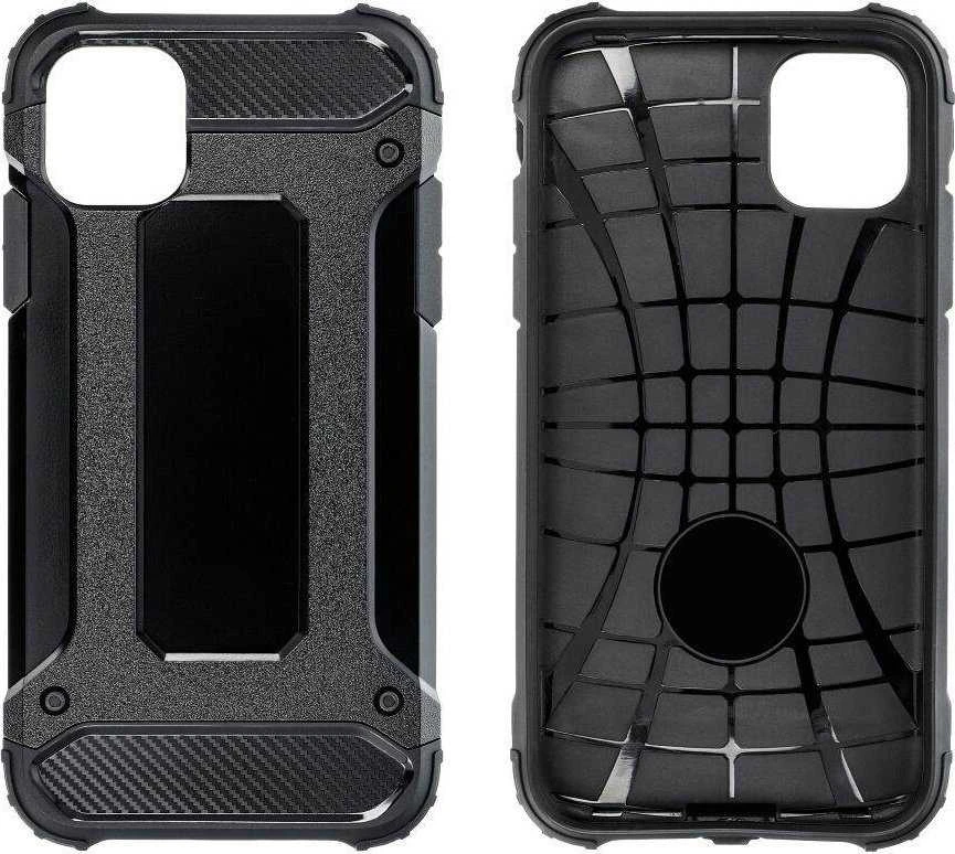 Forcell Oem ARMOR dėklas skirtas Samsung Galaxy S21 FE juodos spalvos