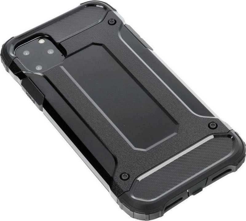 Forcell Oem ARMOR dėklas skirtas Samsung Galaxy S21 FE juodos spalvos