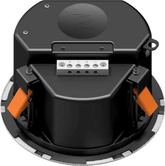 Audac AUDAC CALI660I/W 2 krypčių 6,5 colio Safelatch™ lubų garsiakalbių sistema su Twist-Fix™ grotelėmis, balta