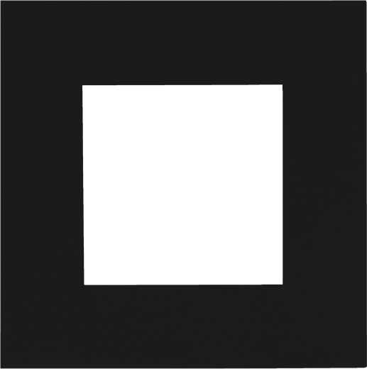 Audac AUDAC CF45SH/B Dengiamasis rėmas vienas 45 x 45 mm su kabliukais Juoda versija