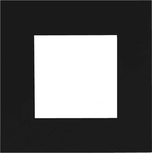 Audac AUDAC CF45SH/B Dengiamasis rėmas vienas 45 x 45 mm su kabliukais Juoda versija