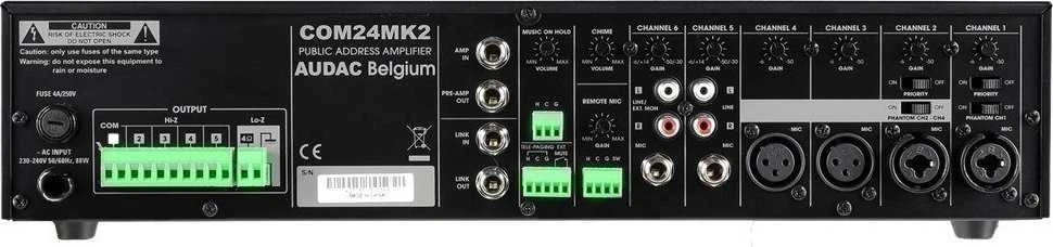 AUDAC stiprintuvas 240W 100V MK2 versija
