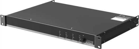 Audac AV signalo perdavimo sistema AUDAC CEP408 Energiją taupantis keturių kanalų stiprintuvas, 4 x 80 W, 4 Ohm