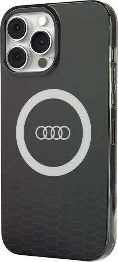 Dėklas Apple iPhone 13 Pro Audi IML Big Logo MagSafe (AU-IMLMIP13P-Q5/D2-BK) juodos spalvos