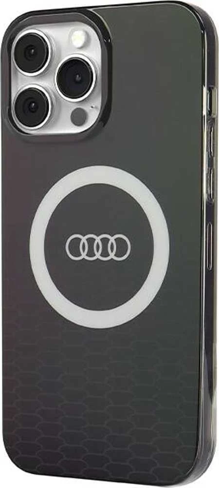Dėklas Apple iPhone 13 Pro Max Audi IML Big Logo MagSafe (AU-IMLMIP13PM-Q5/D2-BK) juodos spalvos