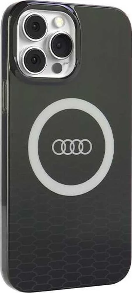 Dėklas Apple iPhone 13 Pro Max Audi IML Big Logo MagSafe (AU-IMLMIP13PM-Q5/D2-BK) juodos spalvos