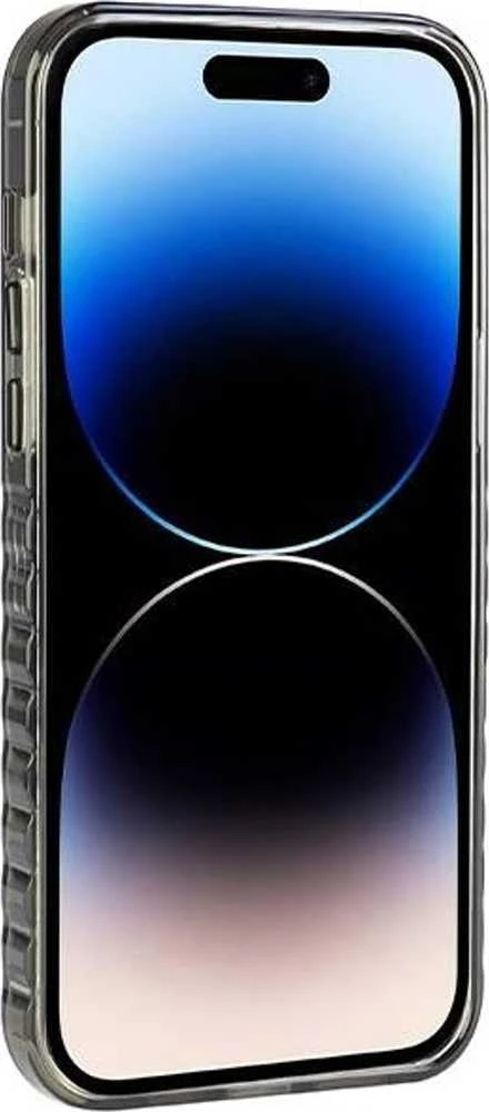 Audi IML MagSafe Dėklas Apple iPhone 14 Pro Max 6.7″ juodos spalvos hardcase AU-IMLMIP14PM-A6/D3-BK