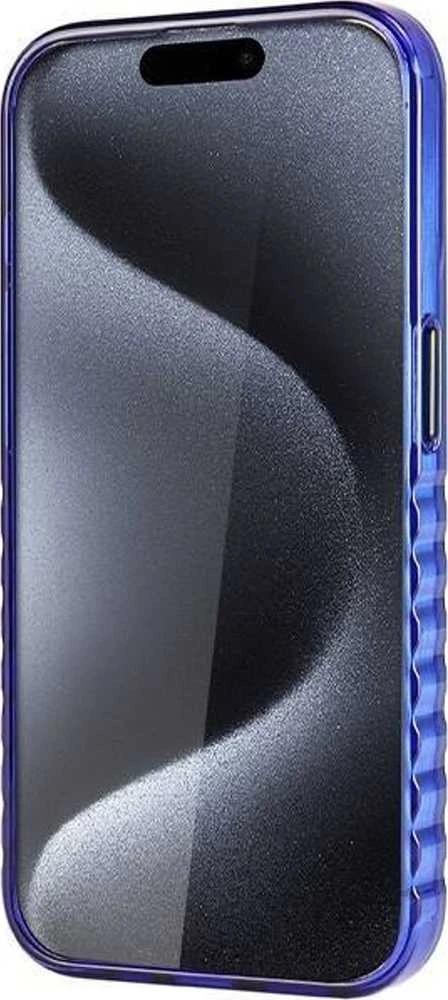 Audi IML MagSafe Dėklas Apple iPhone 15 Pro Max 6.7″ mėlynos spalvos hardcase AU-IMLMIP15PM-A6/D3-BE