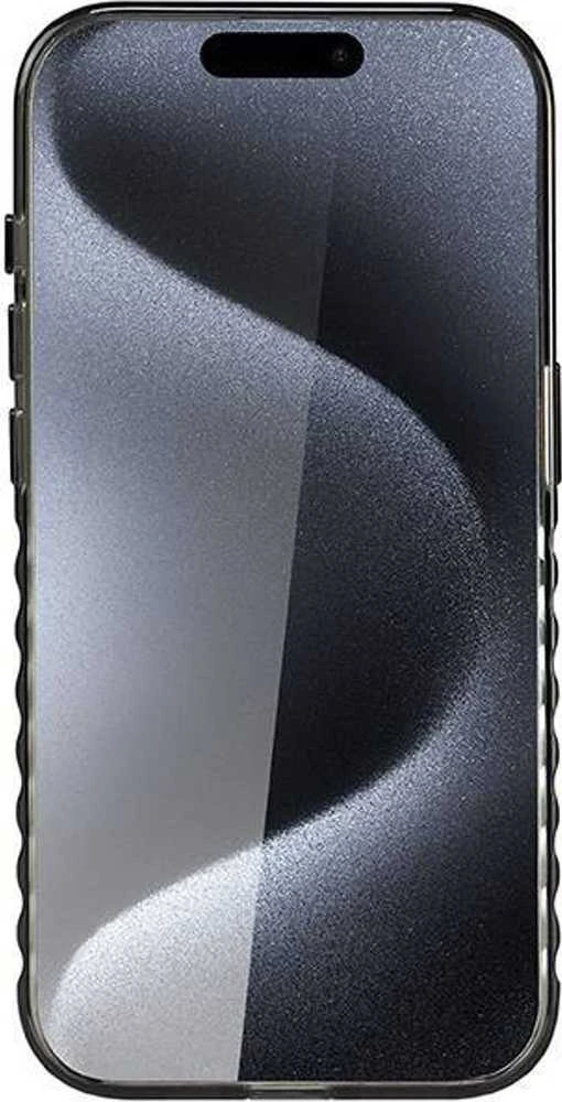 Audi IML MagSafe Dėklas Apple iPhone 15 Pro Max 6.7″ juodos spalvos hardcase AU-IMLMIP15PM-A6/D3-BK