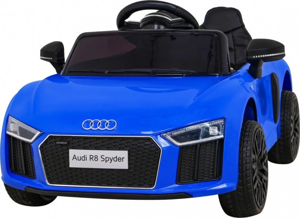 Elektrinė mašina vaikams Audi R8 mėlynos spalvos
