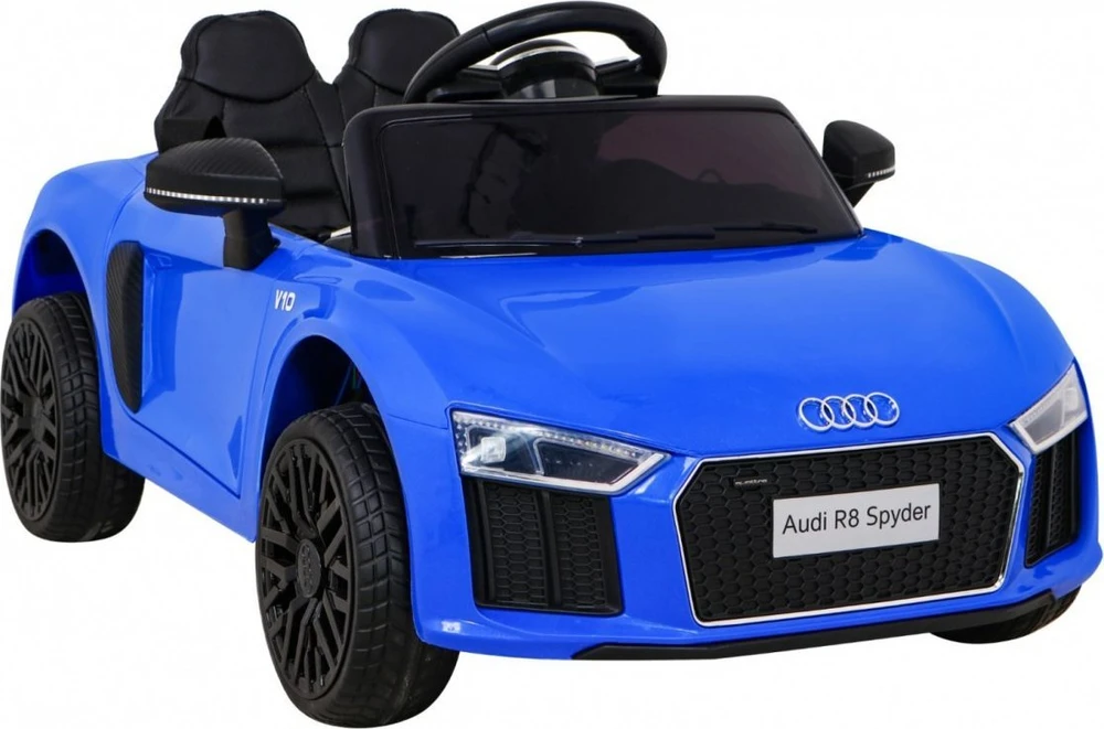 Elektrinė mašina vaikams Audi R8 mėlynos spalvos