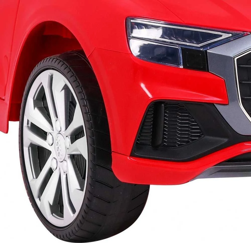 Ramiz Elektrinė mašina vaikams Audi Q8 LIFT raudonos spalvos