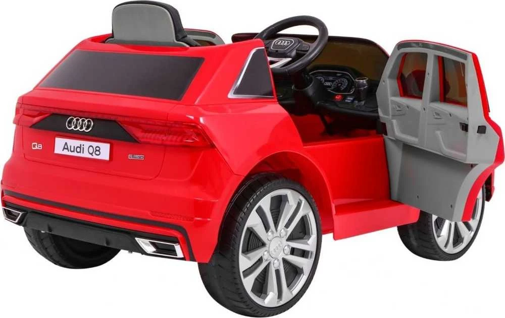 Ramiz Elektrinė mašina vaikams Audi Q8 LIFT raudonos spalvos