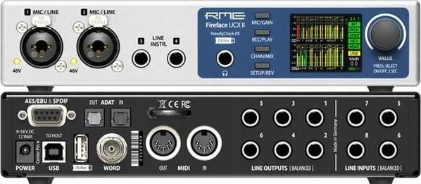 Garso sąsaja - RME Fireface UCX II 20 In/20 Out