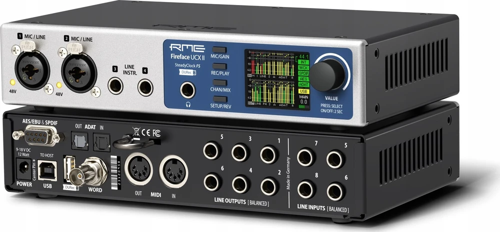 Garso sąsaja - RME Fireface UCX II 20 In/20 Out