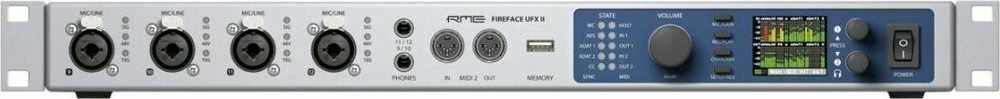RME Fireface UFX II - USB [30 IN/ 30 OUT] garso sąsaja