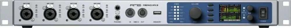 RME Fireface UFX III - USB [30 IN/ 30 OUT] garso sąsaja