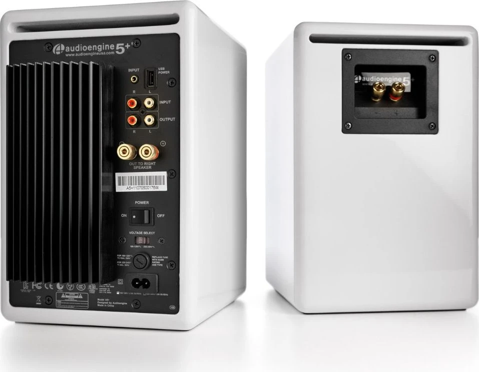 Audioengine A5+ Belaidės kolonėlės (pora, baltos spalvos)