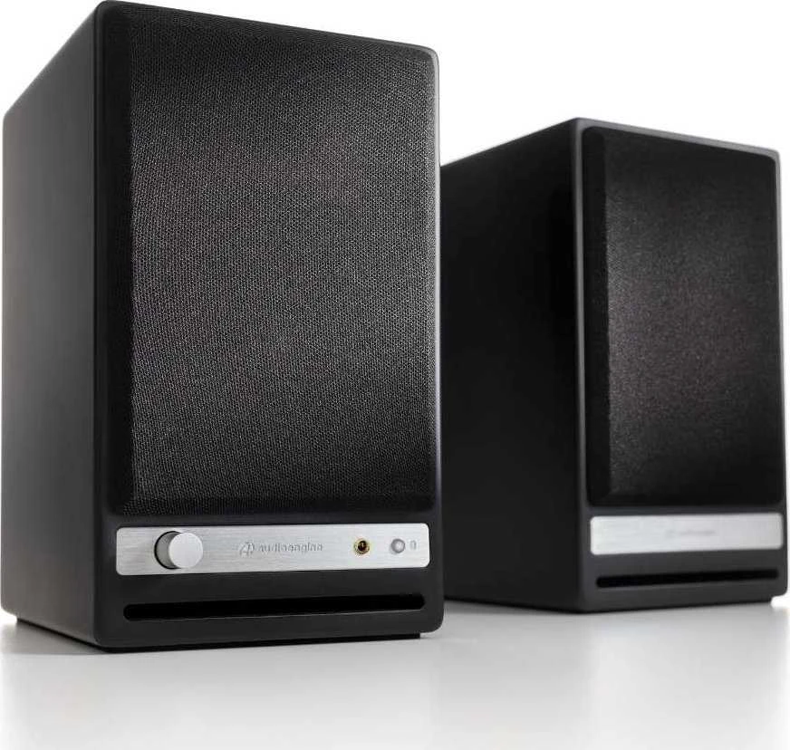 Kompiuterio kolonėlės AudioEngine HD4 BT Satin Juodas Koloninė - Aktyvios Bluetooth Kolonėlės APTX-HD