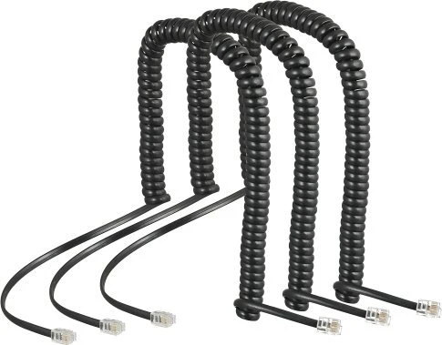 Auerswald Kabelis spiralny do COMfortel Handset Rinkinys 3 vnt. (55001)