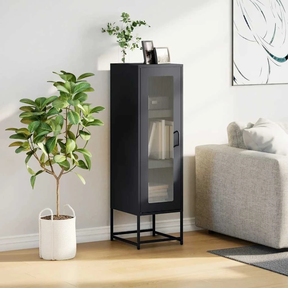 Highboard Antracito 36x39x123 cm šaltai valcuotas plienas
