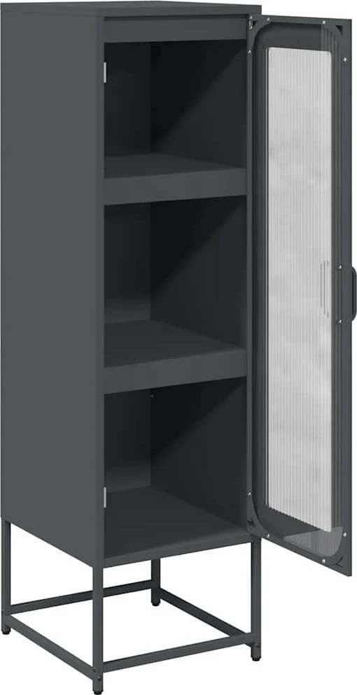Highboard Antracito 36x39x123 cm šaltai valcuotas plienas