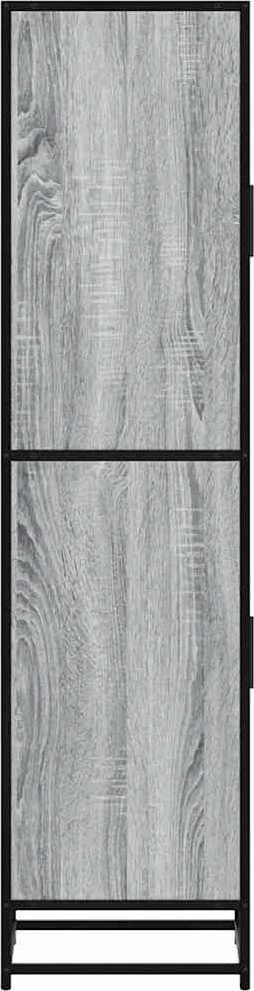 Highboard Gray Sonoma inžinerinis medis ir metalas