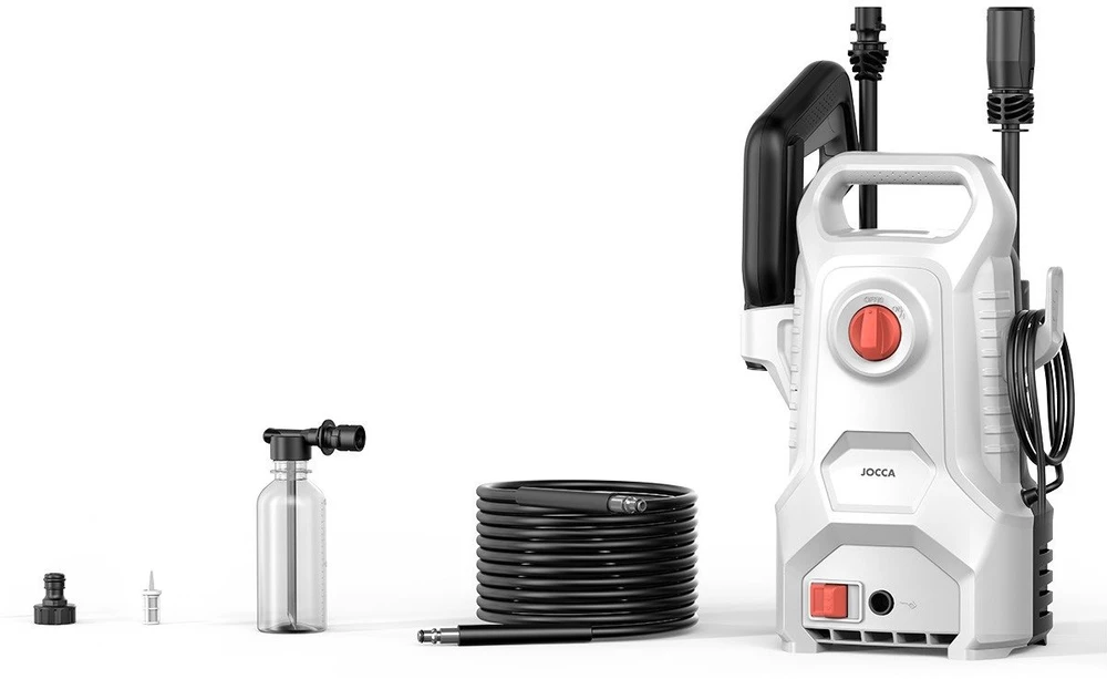 Jocca Aukšto slėgio plovimo įrenginys 1400W 100Bar 7,5 l/min baltas