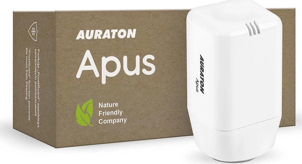 Elektroninė radiatoriaus galvutė, AURATON APUS