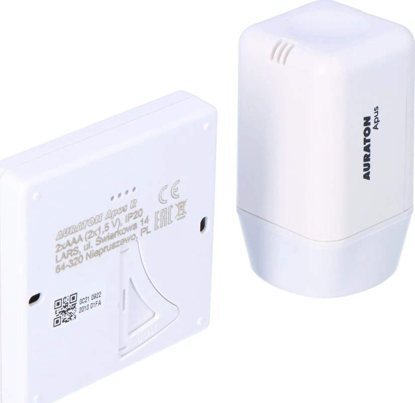 AURATON Apus SET (AURATON 200 RTA) belaidis termoreguliatorius su elektronine radiatoriaus vožtuvo galva (komplektas)