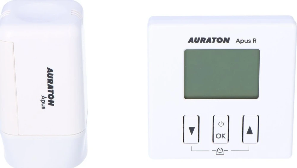 AURATON Apus SET (AURATON 200 RTA) belaidis termoreguliatorius su elektronine radiatoriaus vožtuvo galva (komplektas)