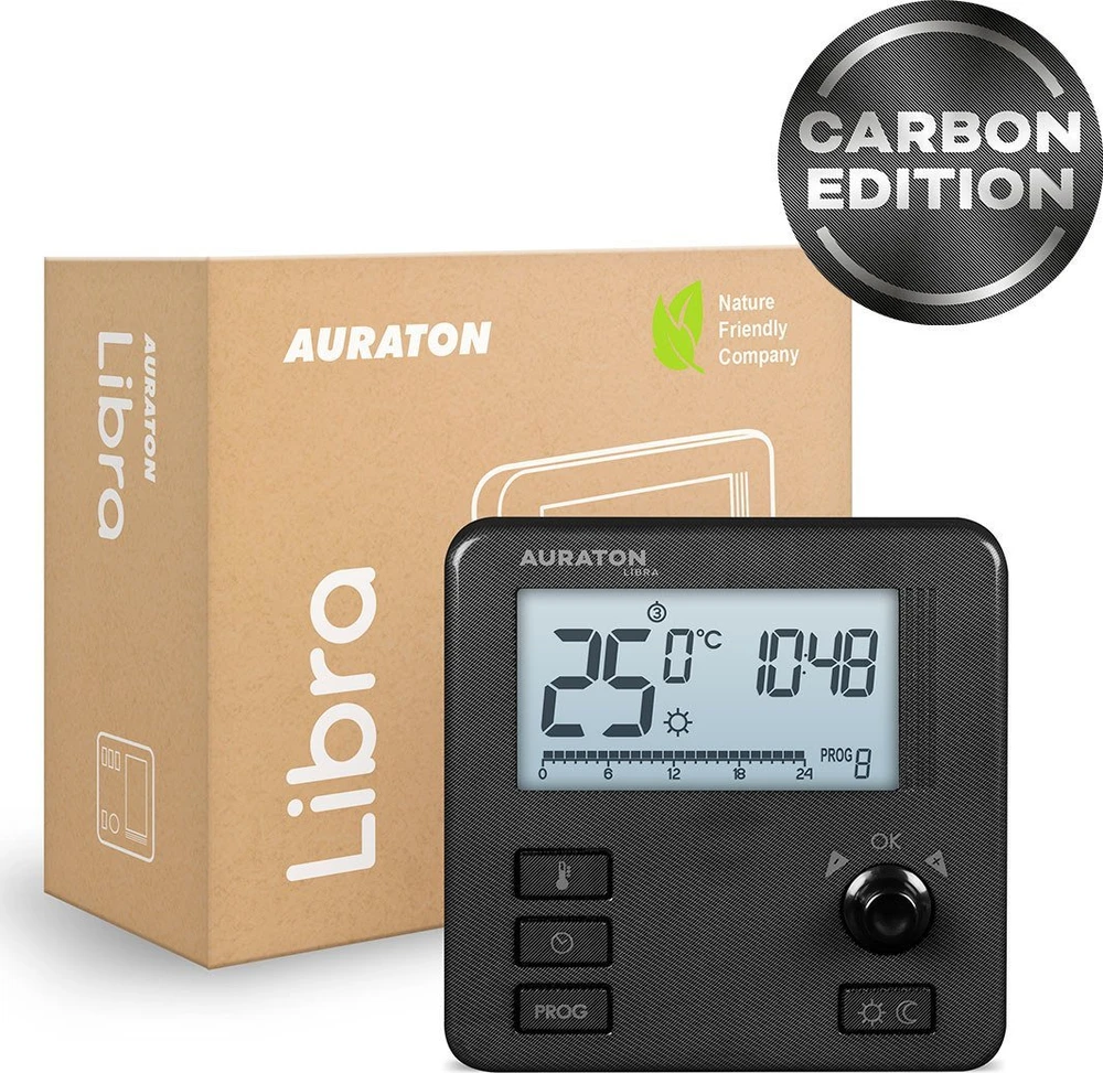AURATON LIBRA REGULATOR Juodas WEEK CONDUIT