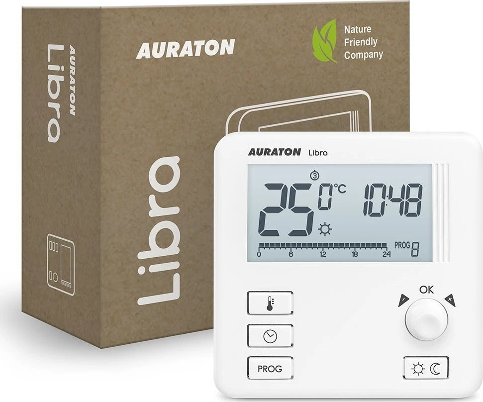AURATON Libra (AURATON 3021) savaitinis, programuojamas laidinis termostatas