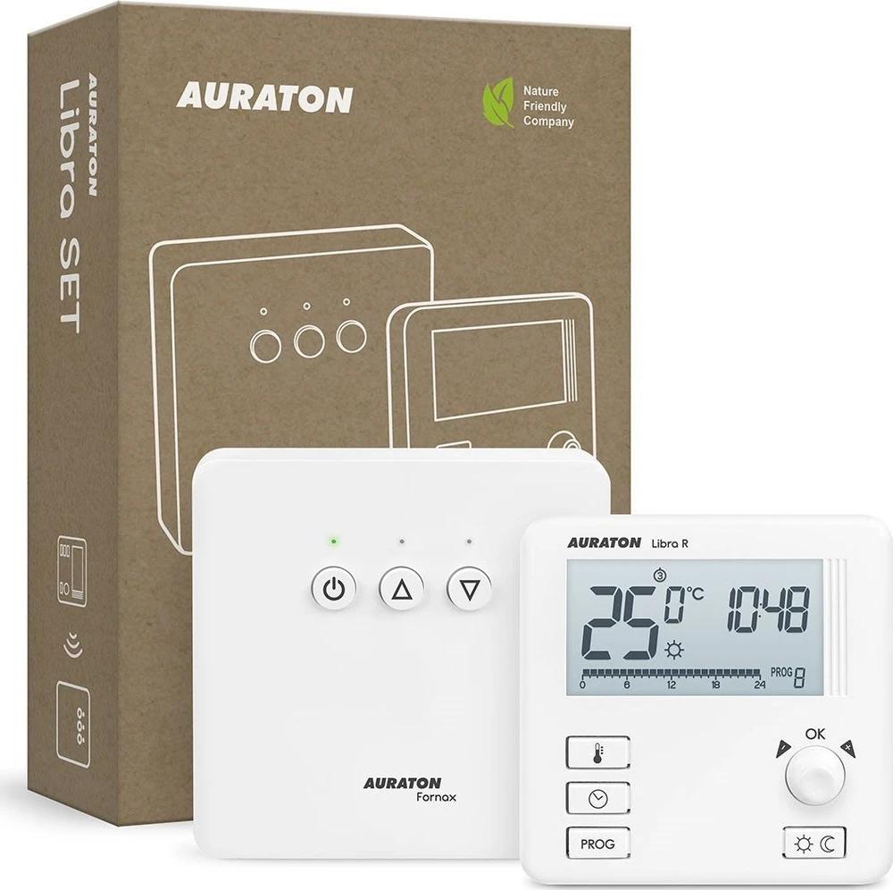 Termoreguliatorius AURATON LIBRA SET, 3021RT+valdiklis