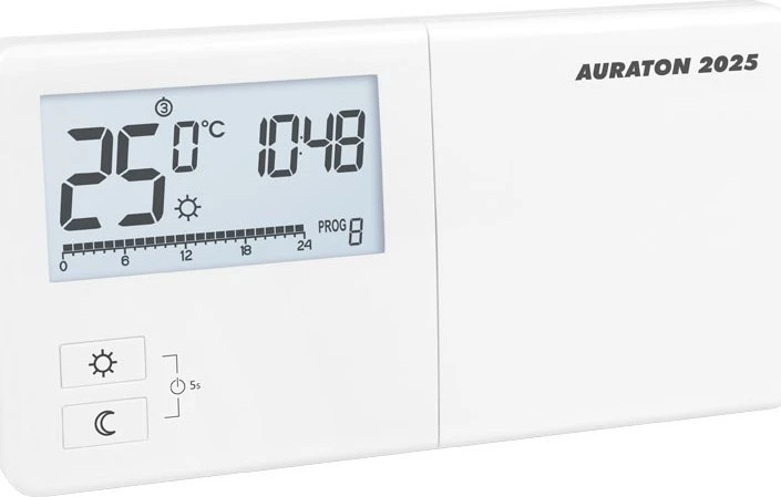 Savait., program., laidinis termostatas AURATON TUCANA, 2025