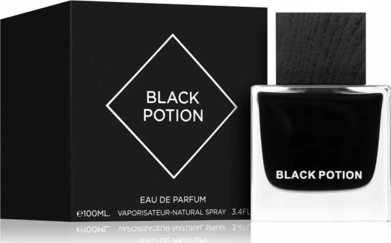 Aurora Scents Juodas Potion EDP parfumuotas vanduo vyrams, 100 ml