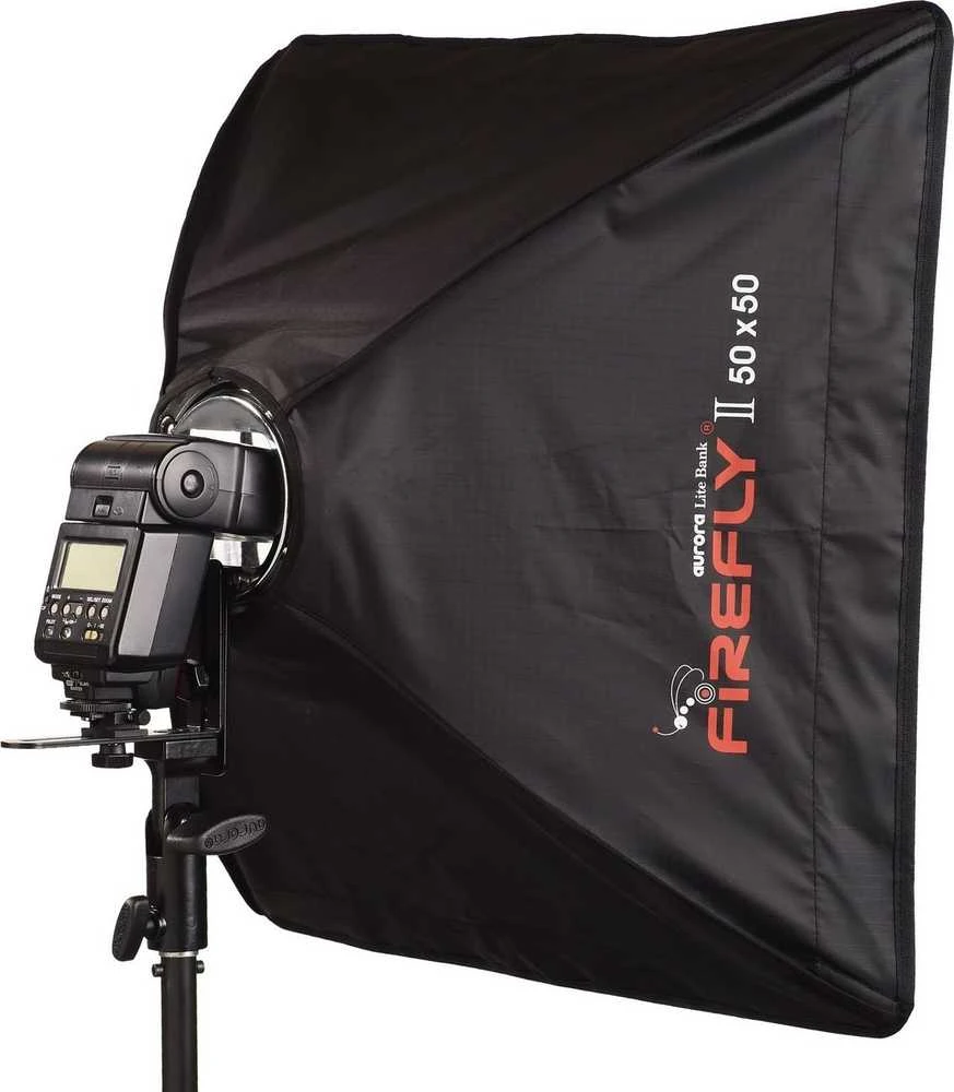„Aurora Softbox“ reporterių fotosesija 50 x 50 cm „Firefly II S“