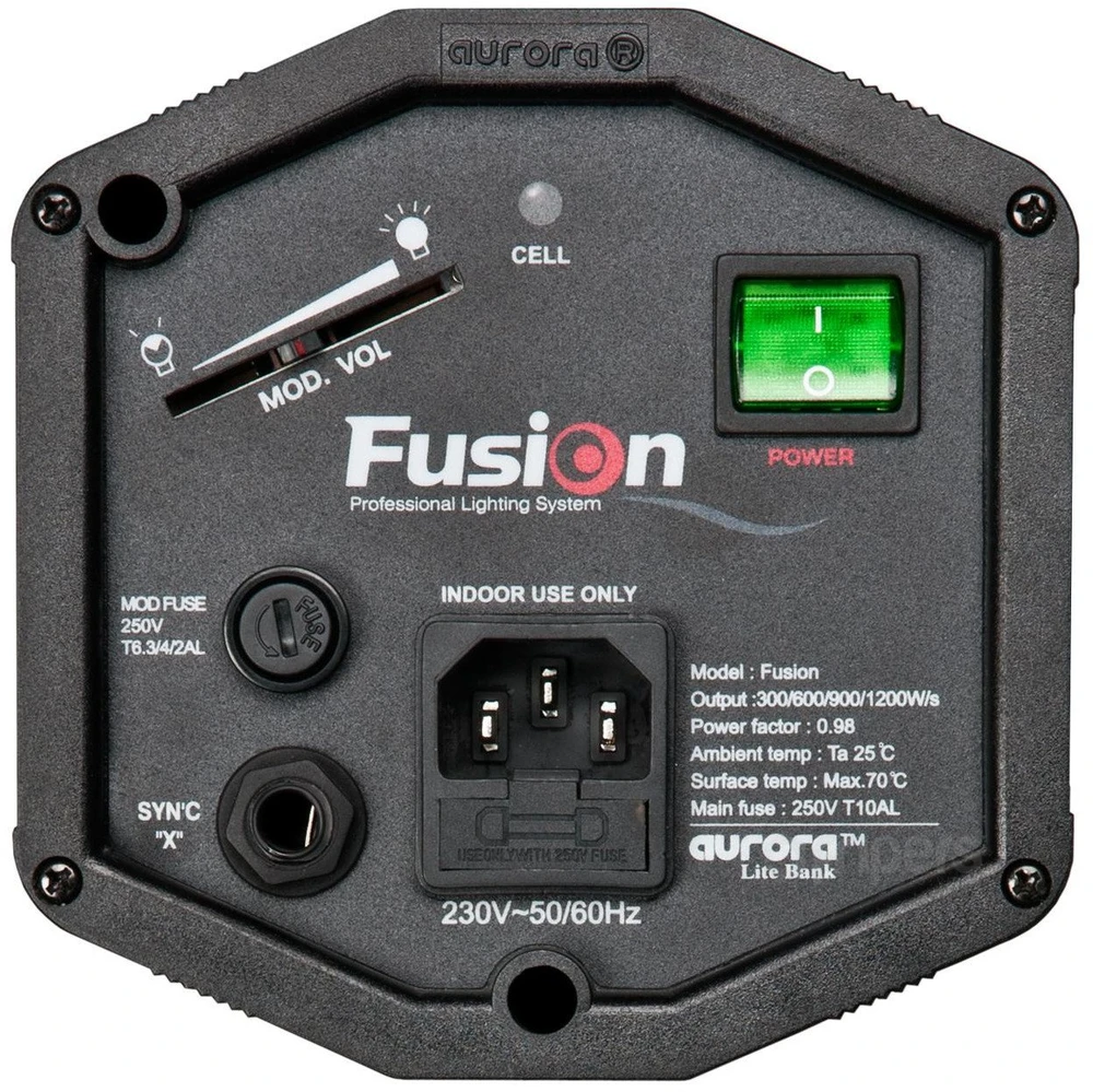„Aurora Studio Flash Fusion 300“ studijinė blykstė